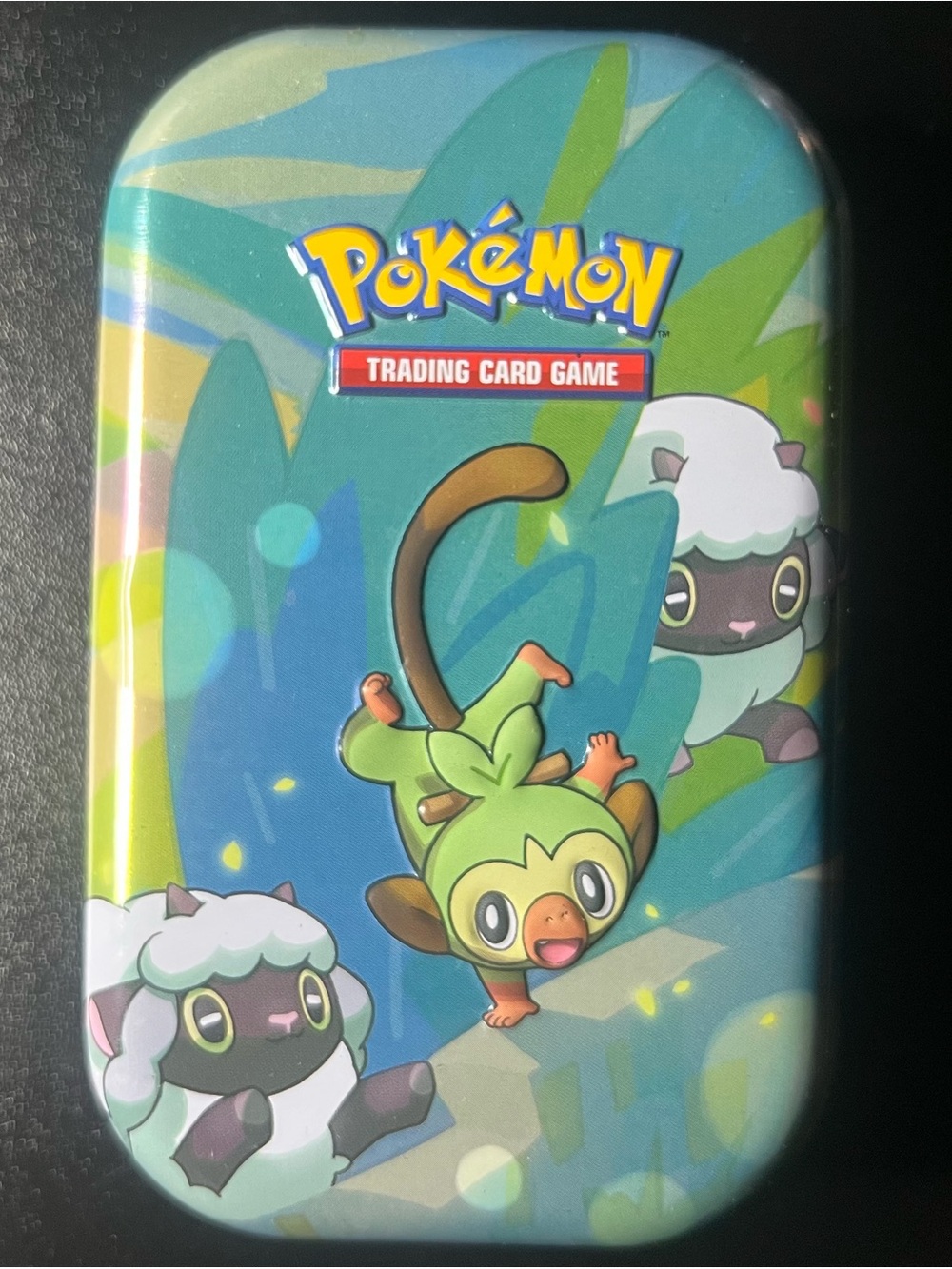 Pokemon Trading Card Game Galar Pals Mini Tin Grookey (Empty tin)